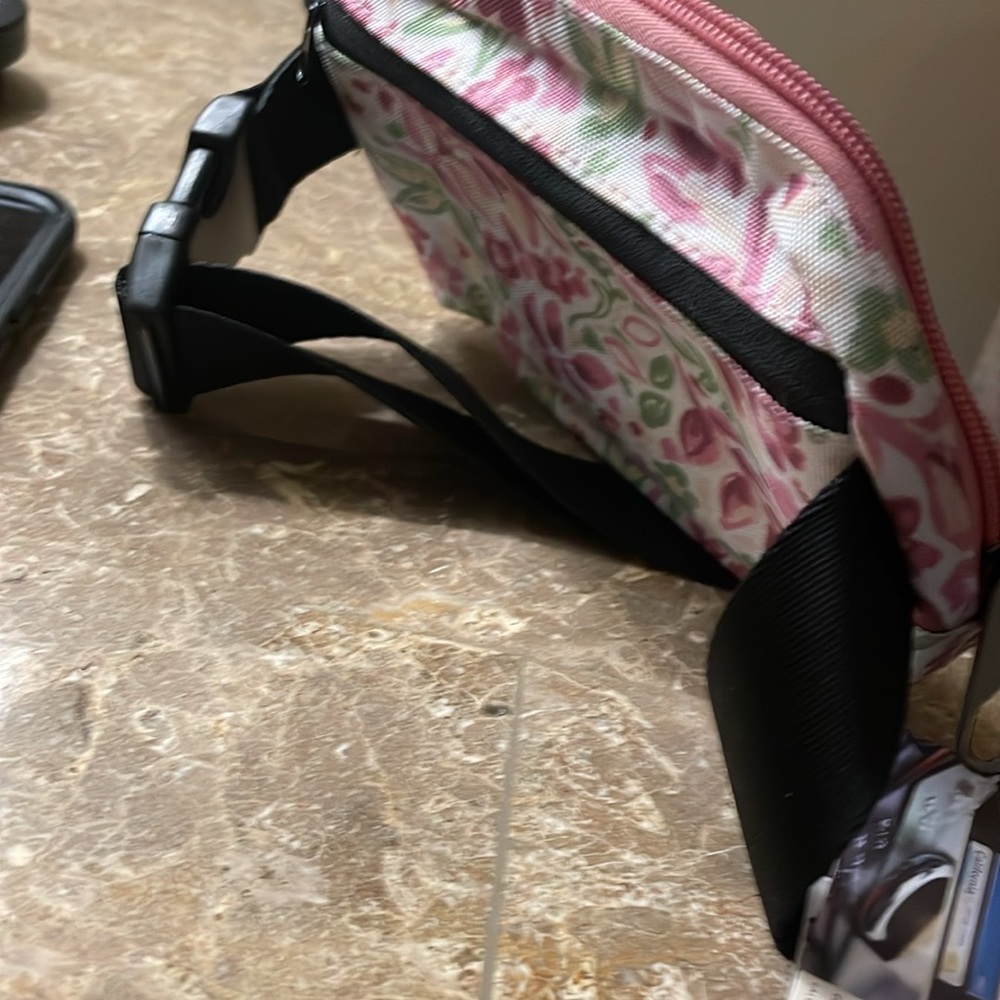 NUPOUCH Floral Anti-Theft belt bag - Picture 2 of 5